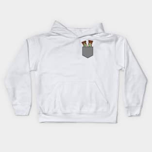 Milky Way In My Pocket Kids Hoodie